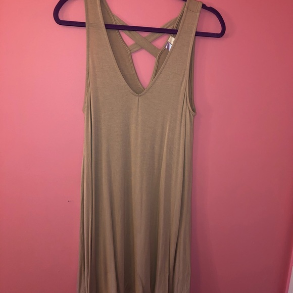 tank top shift dress
